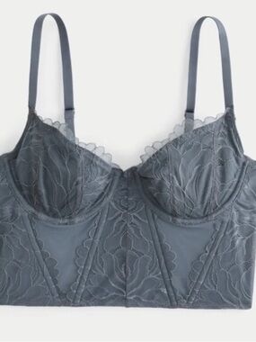 Gilly Hicks Lace Corset Bra Top